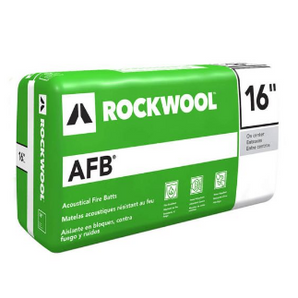 Stone Wool Insulation 16 1/2" OC for 2 x 4 Wood Studs (32.0 sq. ft.) - AFB