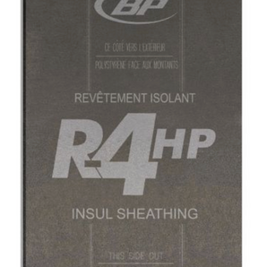 BP CANADA Fibre de bois HP R4 Type 2, 1 1/8" x 8' x 4'