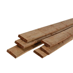 Bois traité brun 1 po x 3 po x 8 pi