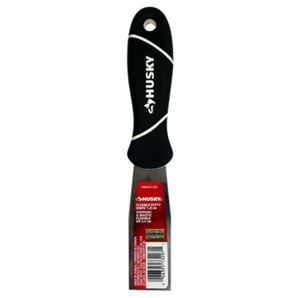 Couteau à mastic flexible avec manche en caoutchouc 1 1/4"