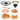 Schluter KERDI-DRAIN Ensemble d'adapteur de bride - plastique ABS 5-1/4"