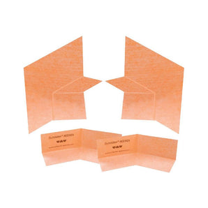 Schluter KERDI-KERECK Ensemble de coins pour banc 1 droit - 1 gauche - 1 coin intérieur 135°