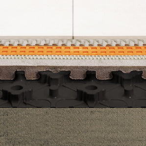 Schluter BEKOTEC-DRAIN Panneau de drainage pour chape cloutée 29/32" (23 mm) x 35-7/16" x 47-1/4" (paquet de 10)