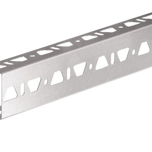 Schluter KERDI-BOARD-ZB Profilé de renforcement de structure en "U" - acier inoxydable (V2) 2" x 8' 2-1/2"