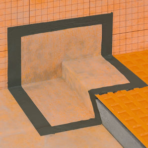Schluter KERDI-KERS Coin d'étanchéité préformé gauche pour douches sans seuil 1-3/32"