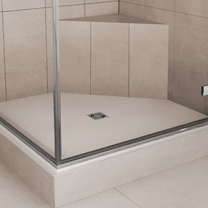 Schluter KERDI-BOARD-SC Seuil de douche préfabriqué 4-1/2" x 6" x 48"