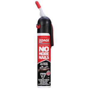 LePage No More Nails Multi-Purpose Construction Adhesive, Instant Hold (212 g)