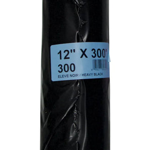 Black High Polythene 12" X 300' (300'²)