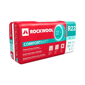 ComfortBatt Rockwool Wood - R22, 15" X 5 1/2" (39.8'²)